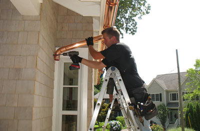 Gutter installation in Rocky Mount