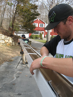 Custom gutters and downspouts installed in VA